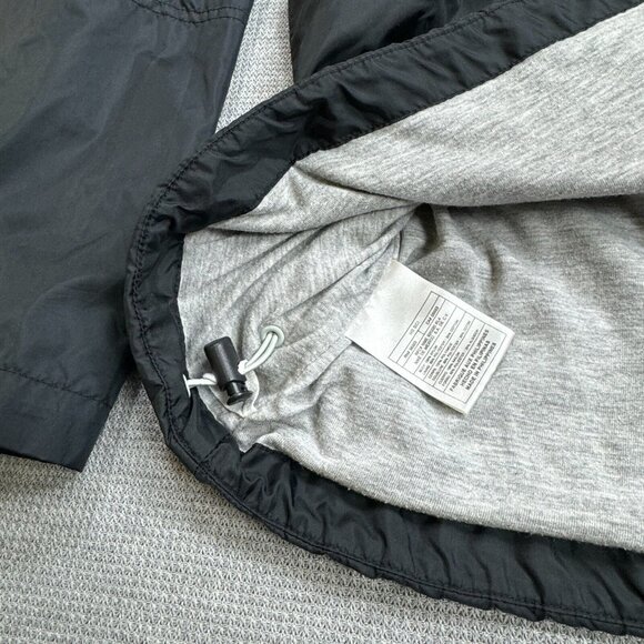 Nike Womens Black Half Zip Windbreaker Jacket High Neck Lined Long Sleeve Medium - Picture 9 of 16